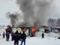 пожар в вахтовом поселке