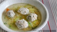 с фрикадельками из индейки