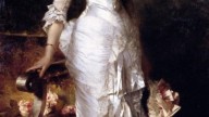 Young Beauty In A White Dress
