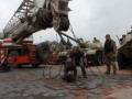 Из музея войны в Донецке вывезли танк