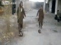 IGIL playing football in Syria