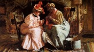 Harry Roseland (1866-1950) - The Knitting Lesson