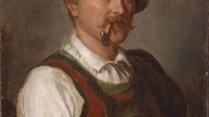 Franz von Defregger Junger Bursch in Sonntagstracht