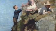 Frank Wright Bourdillon On the cliffs