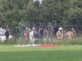 Бельгийский истребитель F16 врезался в здание