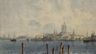 , Йозеф Андреас (1814-1887) Петербург. Вид Смольного монасты